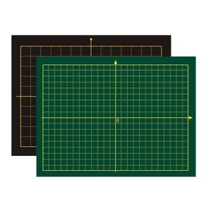 붙이는모눈칠판 좌표판 그래프 수학 도형 자석칠판