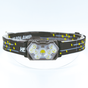 에이케이라온 파워 9LED 헤드랜턴 RAK-HL-004, 1개