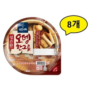 CJ 삼호어묵 얼큰한오뎅한그릇, 360g, 8개