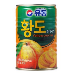 유동 황도 슬라이스, 400g, 6개