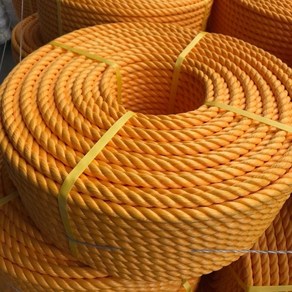 신한로프 PP ROPE 빨강로프 녹색로프 노랑로프 색상로프 절단로프 16mm*10m, 1개