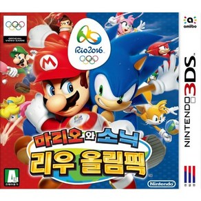 닌텐도 2DS/3DS 마리오와 소닉 리우 올림픽 한국 정발 중고품