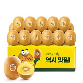 3kg내외 제스프리 제주 썬 골드키위 (대과 26입) 맛젤 116732, ±3.1kg 26개 (개당 120g내외), 1개