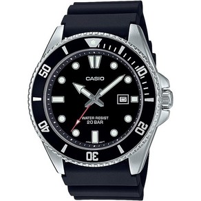 Casio Collection (Casio Collection) 카시오 컬렉션 국내 정품 온라인 모델 MDV-107-1A1JF 남성 블랙