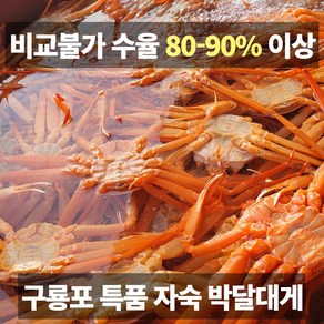 특품 금메달농수산 국내산 구룡포 산지직송 프리미엄 자숙 박달홍게, 1개, 3kg (9-11마리) 수율 80-90% 이상