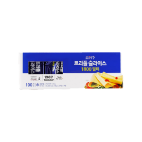 동원 소와나무 트리플 슬라이스치즈1.8kg (450g x 4개입), 18g, 100개