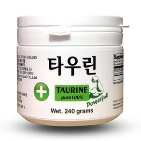 타우린 아미노산 타우린분말 대용량 240g, 1개