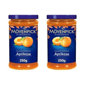 Mövenpick goumet beakfast apicot 모벤픽 살구 스프레드 250g 2팩, 2개