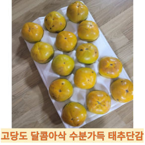 [국내산] 신선한 고당도 산지직송 철저한 선별 태추단감 태추 단감 햇단감 배단감, 1개, 태추단감 2kg(7~9과)