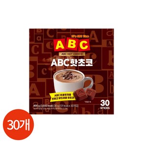 ABC 핫초코 30g x 30개, 단품, 단품