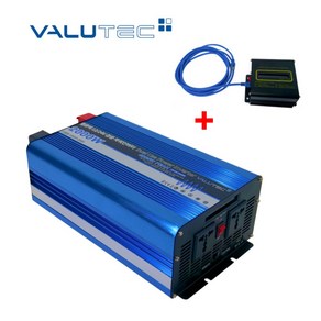 벨류텍 순수정현파 인버터 12V/24V 겸용 VDVIP-2000W, 1개