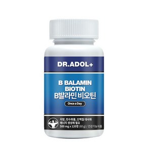 닥터아돌 B발라민 비오틴 L시스틴 500mg 2개월분, 1개, 60정