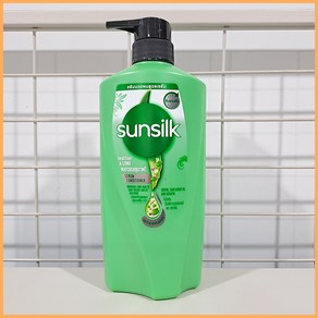 태국 썬실크(Sunsilk) 컨디셔너 초록색 healthier & LONG