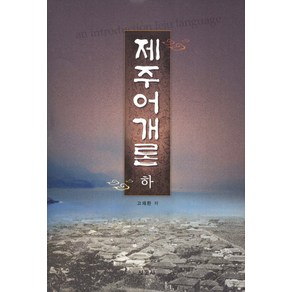 제주어개론(하), 보고사, 고재환 저