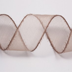 [서문포장] (리본)샤넬오간디(50yd), 15mm, 12.베이지