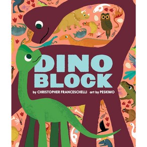 (영문도서) Dinoblock Board Books