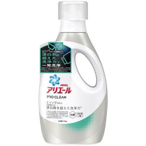 P&G 아리엘 세탁세제 액체프로 클린젤 본체 750g [액체세제] [일본발송], 단일, 1개