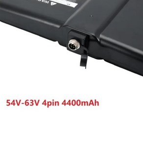 샤오미 나인봇 세그웨이용 셀프 밸런싱 전기차 배터리 리튬 연결 앱 BMS 포함 54V-63V 7500mAh, 02 4pin 4400mAh, 2.4pin 4400mAh