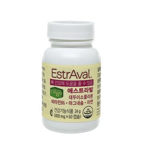 멜라루카 에스트라발 대두이소플라본 + 새부리마스크 2매 증정, 400mg, 1개, 60정