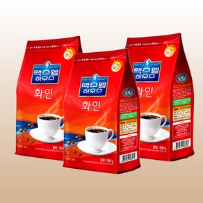 맥스웰 하우스 화인 500g x 3개 자판기용 블랙 커피