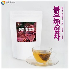 국내산 붉은깻잎차100티백 붉은깻잎워터 깻잎차 깨잎차 자소엽, 100개입, 1개, 100g