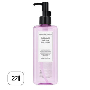 (1+1) 더페이스샵 퍼퓸씨드 리치 바디 오일 250ml, 2개