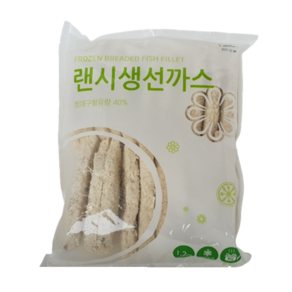 랜시 생선까스1.2kg, 1개, 1.2kg