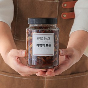 안동 꿀 배도라지 대추생강청 550g 저당 수제청 과일청 목 기관지 좋은차, 1개, 550ml