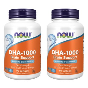 나우푸드 DHA-1000 브레인 서포트 1000mg 소프트젤 글루텐 프리