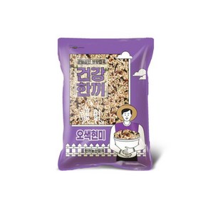 국산 오색현미 1kg 2024년산 햅쌀 간편소포장, 1개