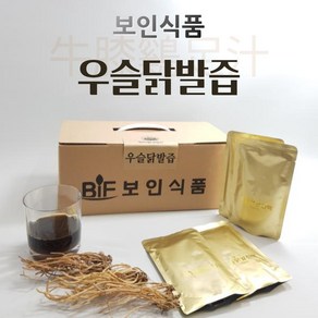 보인식품 우슬닭발즙 직접제조 닭발즙 닭발엑기스 100ml 30포 60포, 30개