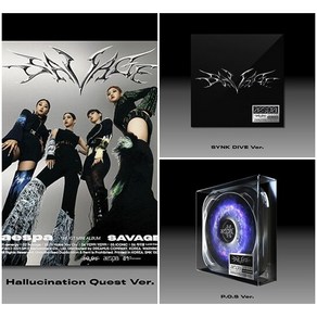 에스파 앨범 미니1집 Savage 디지팩 케이스 포토북, [SYNK DIVE Ve.] 디지팩