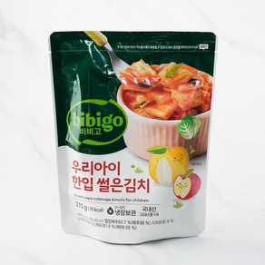 [메가마트]CJ 비비고 우리아이 한입 썰은김치 270g, 1개