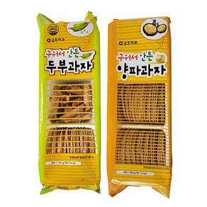 금호제과 구워서 만든 양파과자 두부과자 주전부리 담백한 과자, 180g, 5개, 금호제과 구워서 만든 과자 혼합(랜덤)