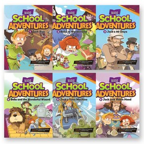 스쿨 어드벤처 School Adventures 레벨 2 Storybook Mysteries 1-6권 세트 (전6권) 이퓨쳐