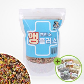 앵플러스 500g 앵친소 앵무새 영양 보조 사료 새먹이 모이 새용품 펠렛 알곡, 1개