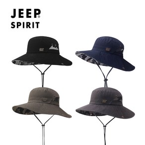 웹도매 JEEP SPIRIT 지프 스피릿 등산 레저 낚시 캠핑 사파리 모자 CA0401, 올리브그린