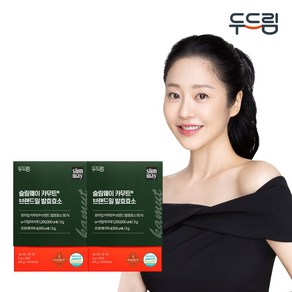 [두드림] 슬림웨이 카무트 브랜드밀 발효효소, 2박스, 30회분