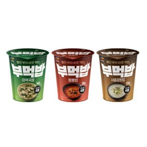 CJ 부먹밥 3종세트, 3개, 50g