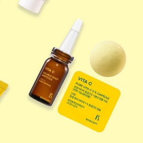 유익생활 본셉 레티놀 비타씨 동결건조 더블샷 앰플키트 + 니플패치, 1개, 10ml