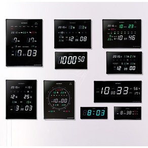 코트론 GPS 수신 자동시간 벽시계, 20.KMG-7080MTH(온습도)