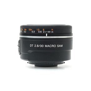 소니 SONY 단초점 매크로 렌즈 DT 30mm F2.8 Maco SAM APSC 지원