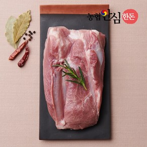 [농협안심한돈] 돼지 앞다리살 500g 구이용 수육용 제육용 냉장, 1개, 수육보쌈용