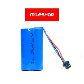 챔피언레이싱 RC카 배터리 충전지 7.4v 1200mAh JST 3핀 SM잭 / 충전케이블 RQ2040 RQ2041