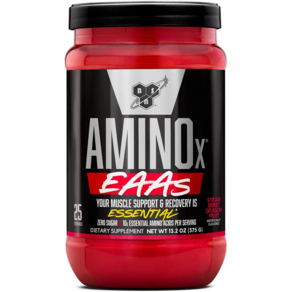 BSN 아미노산 EAA BCAA AminoX 포도 워터멜론 스트로베리 드래곤푸룻 필수아미노산 파우더 375g