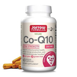 Jaow Fomulas Co-Q10 200mg 60회, 1개, 60정