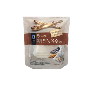 [트윈스몰] 한식 요리 전문가의 육수비법 황태로 맛을낸 맛선생 황태 만능 육수티백 64g (8g*8개입)