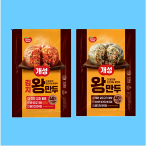 동원 개성 왕만두 1.2kg + 김치왕만두 1.2kg