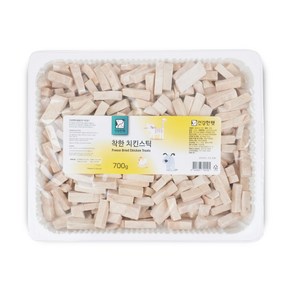 건강한펫 동결건조 치킨스틱 도시락 700g, 1개, 치킨