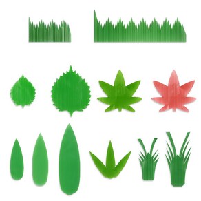 일제 바란 초밥 장식 이개비 일식 바랑, 대나무잎 1000매, 중(S-42), 1개